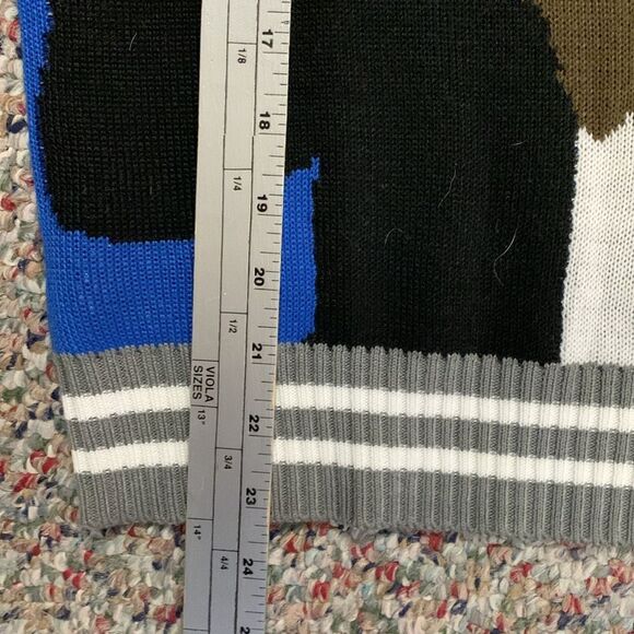 Tipsy Elves Hanukkah Challah Blue Crewneck Holiday Sweater Size XS - Picture 11 of 12